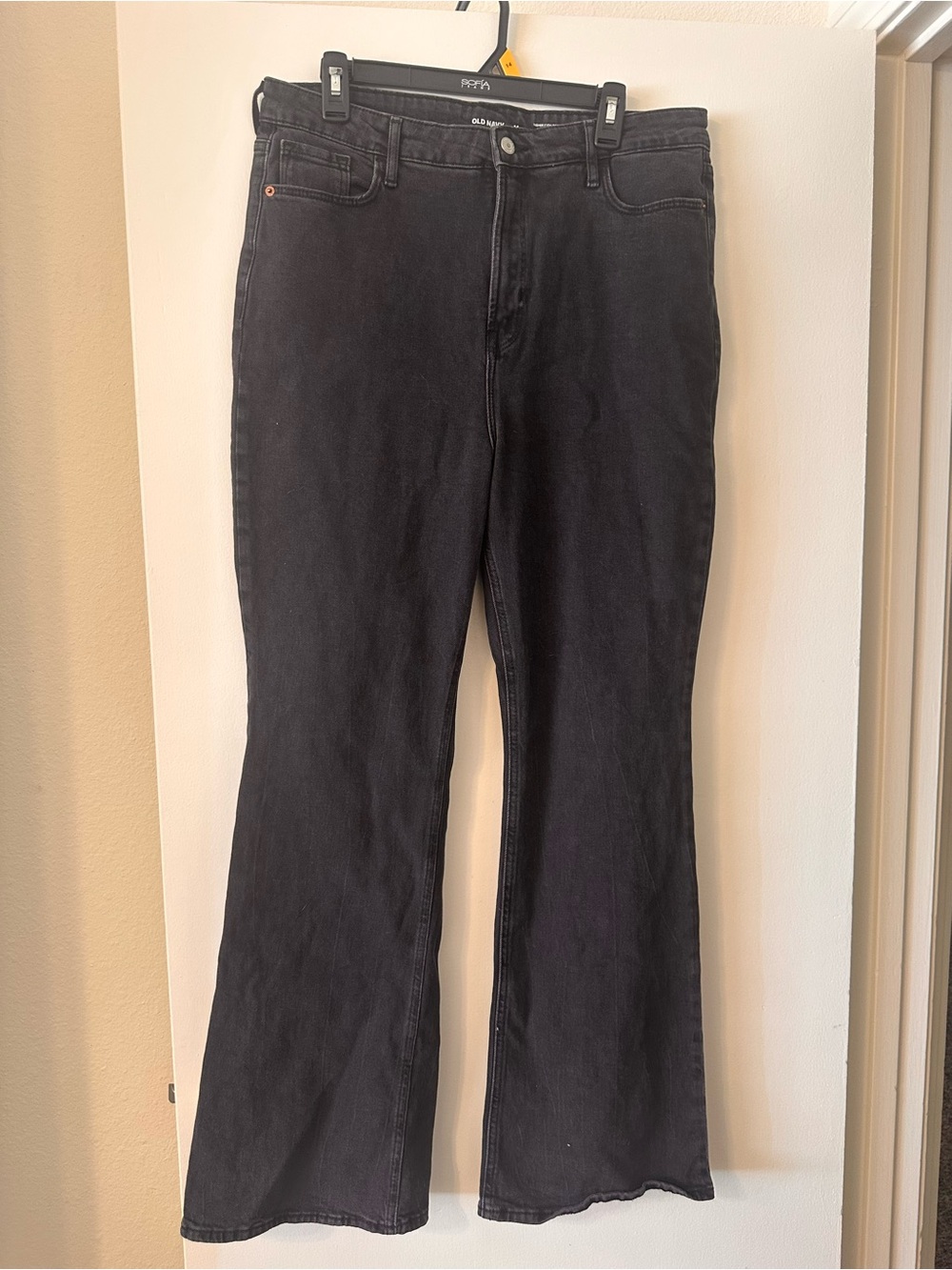 Old Navy Black Wide-Leg Jeans